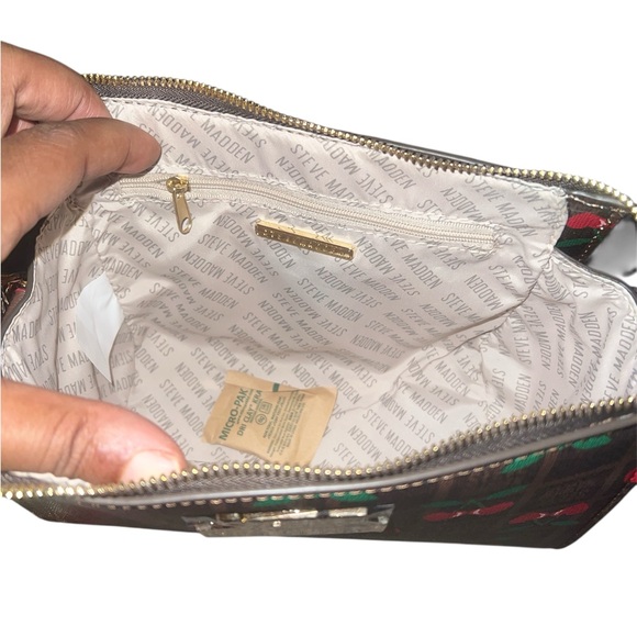 Steve Madden Cherry Print Crossbody Bag with Red Accents - Picture 4 of 7